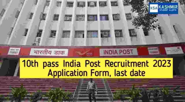 10th pass India Post Recruitment 2023 Application Form, last date @www.indiapostgdsonline.gov.in