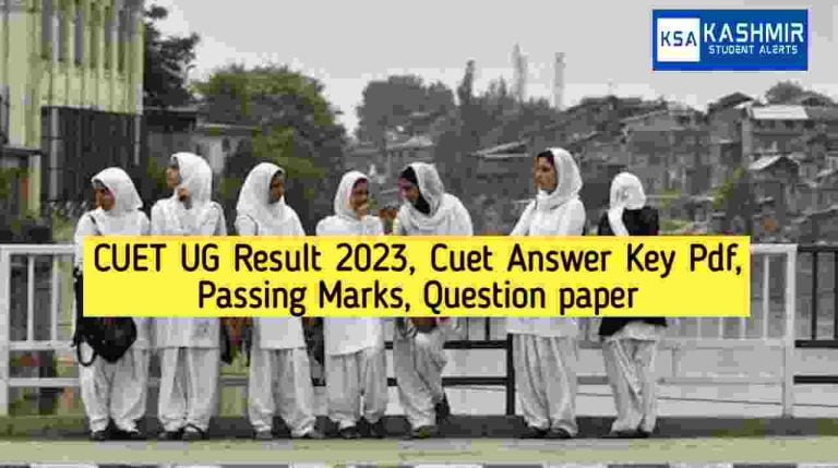 CUET UG Result 2023 Link, Cuet Answer Key Pdf, Passing Marks