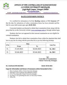 Cluster University Srinagar