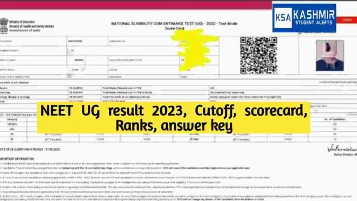 NEET UG result