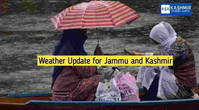 J&K: Met Forecasts Light to Moderate Rain, Farmers Advised to Halt Operations Till April 16