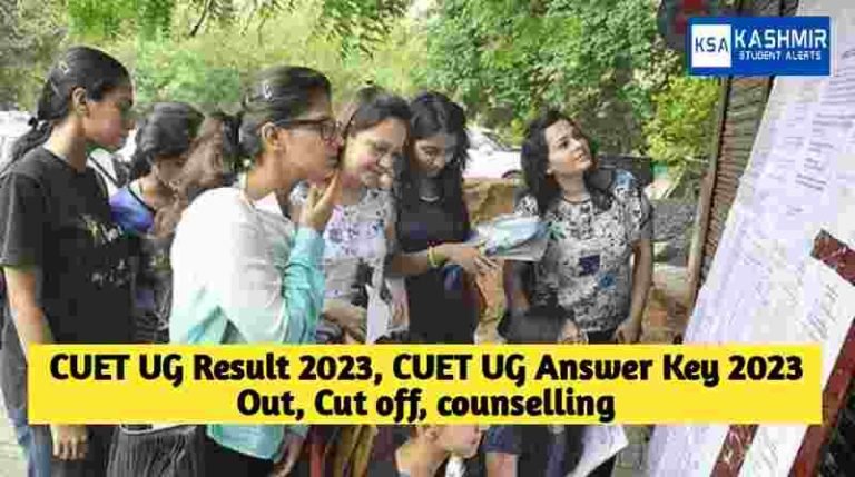 CUET UG Result 2023, CUET UG Answer Key 2023 Out, Cut off, counselling