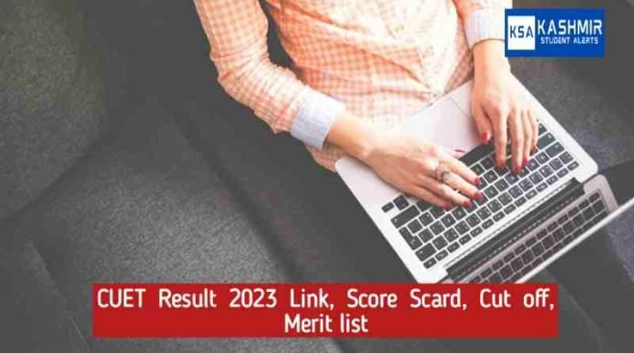 CUET Result 2023 Link