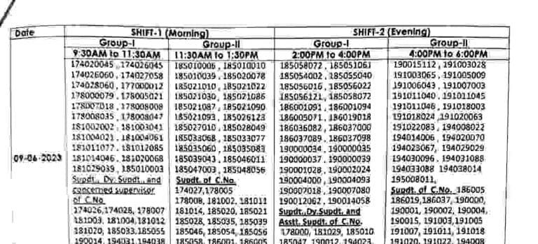 JKBOSE 10th Class Unfairmeans/ Misconduct notification Annual Regular 2023