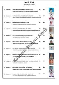 JKBOSE 12th Result 2023 Merit List Toppers List 1 JKBOSE 12th Result 2023 Toppers List Merit List