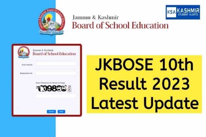 JKBOSE 10th Result 2023