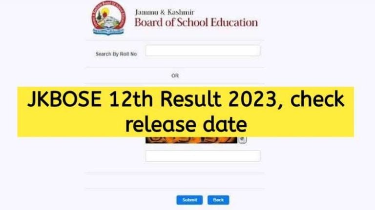 JKBOSE 12th Result 2023, Check Release Date, know latest update here