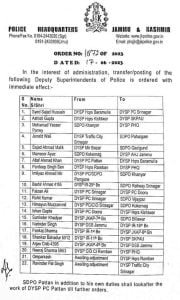 Transfers and postings