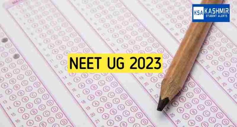 NEET UG 2023 Provisional Answer Key, download pdf link neet.nta.nic.in