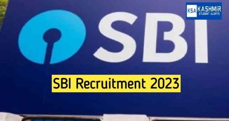 SBI Recruitment 2023 Application form, Eligibility, Last date