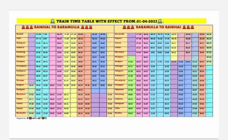 train-timing-kashmir-2023-new-train-time-table-kashmir-2023