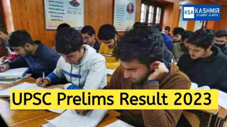 UPSC Prelims Result 2023 declared, check scorecard, cut off, direct link @upsc.gov.in