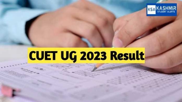 CUET UG Result 2023 Declared