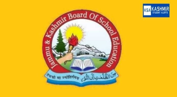 Admission Notification for Classes 10th and 12th through JKSOS for Session 2024-25