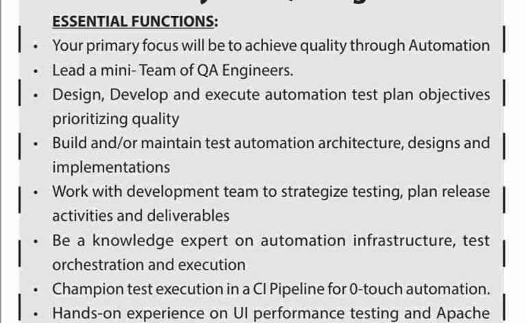 BQE SOFTWARE Jobs Recruitment 2023, details here