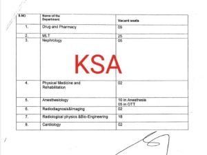 SKIMS Recruitment 2023