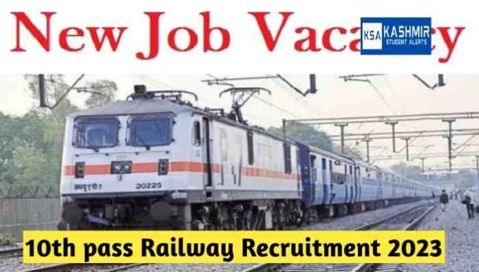 10th pass Railway Recruitment 2023 for Over 3100 posts Apply online, Last date