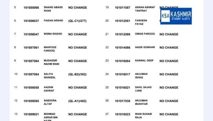 JKBOSE 10th Revaluation Result 2023 Declared for Jammu Kashmir Download PDF