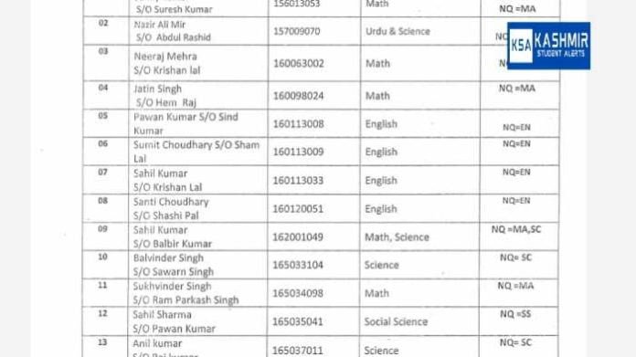 JKBOSE 12th Revaluation Result Declared Annual Regular 2023 