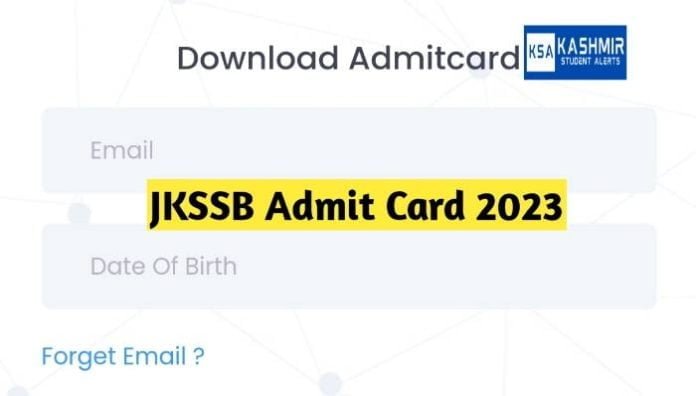 JKSSB Admit Card Released for Draftsman, Driver, and other posts, download link here