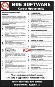 BQE SOFTWARE Jobs Recruitment 2023 Check Vacancy, Last Date, Qualification 