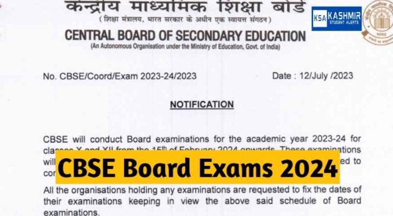 CBSE Board Exams 2024: 10th 12th Practical exam dates announced, know here