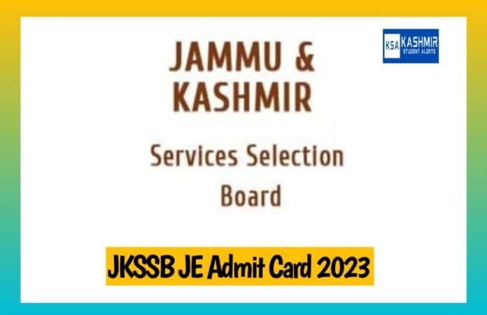 JKSSB Junior Engineer (Civil) Exam: Admit Card Download Open - Check Now
