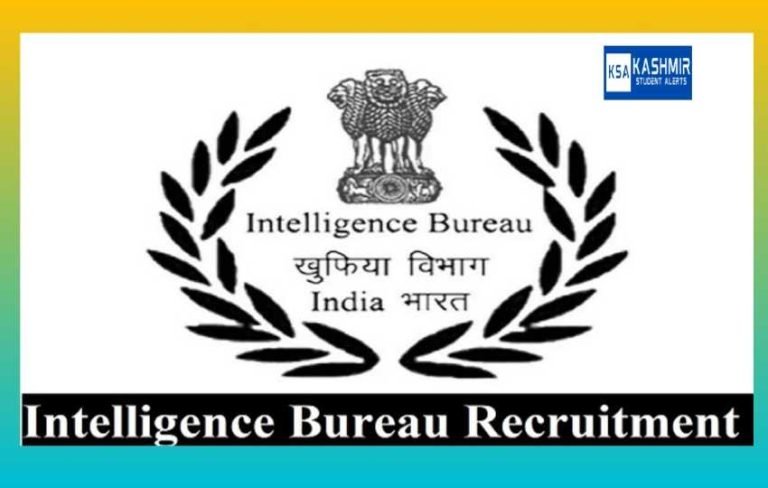 677 posts, Intelligence Bureau Recruitment 2023 apply online, Last date, eligibility