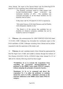 JKBOPEE NEET UG Provisional Selection list for admission to the MBBS/BDS Courses