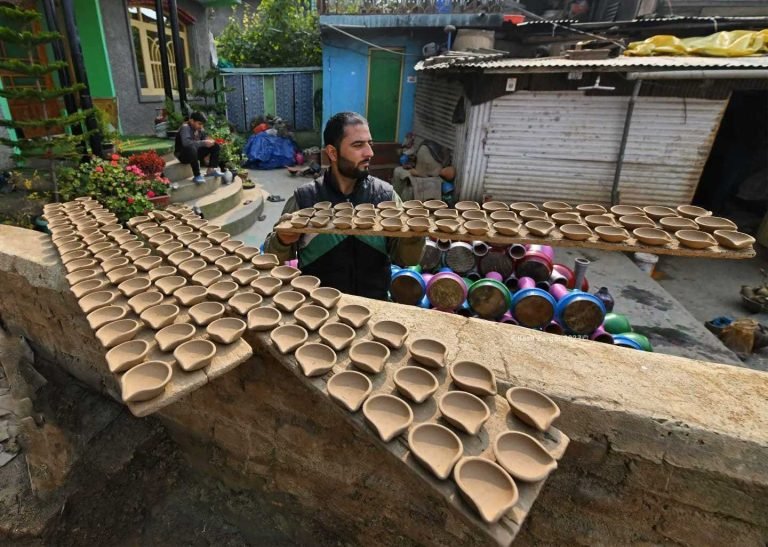 Umer Kumar – a devoted potter who crafts traditional diyas for Diwali