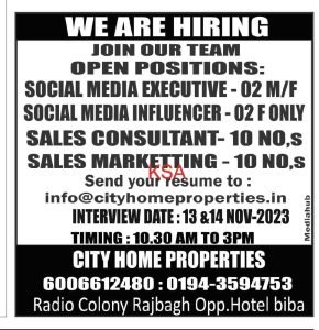 City Home Properties