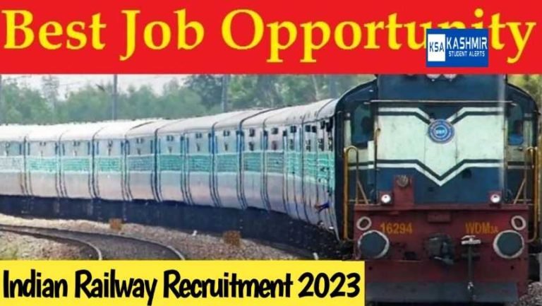 64 Vacancies – Indian Railway Recruitment 2023 Application Form, Eligibility, Last Date