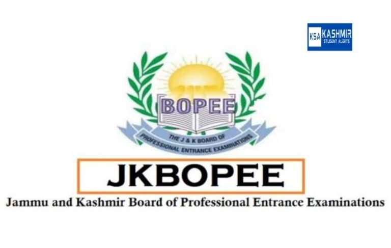 JKBOPEE Bsc Nursing Result 2024 Download Merit List (PDF)