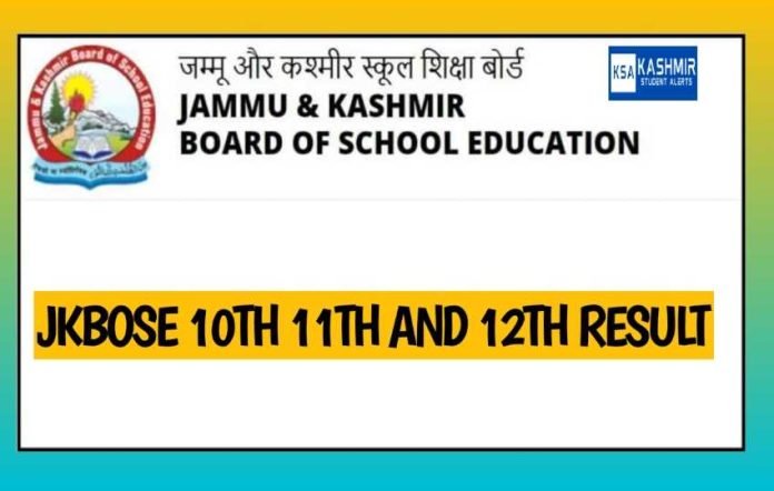 JKBOSE Important Result Notifications