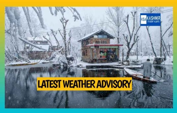 Weather Update for Jammu & Kashmir: 14th to 23rd January 2024