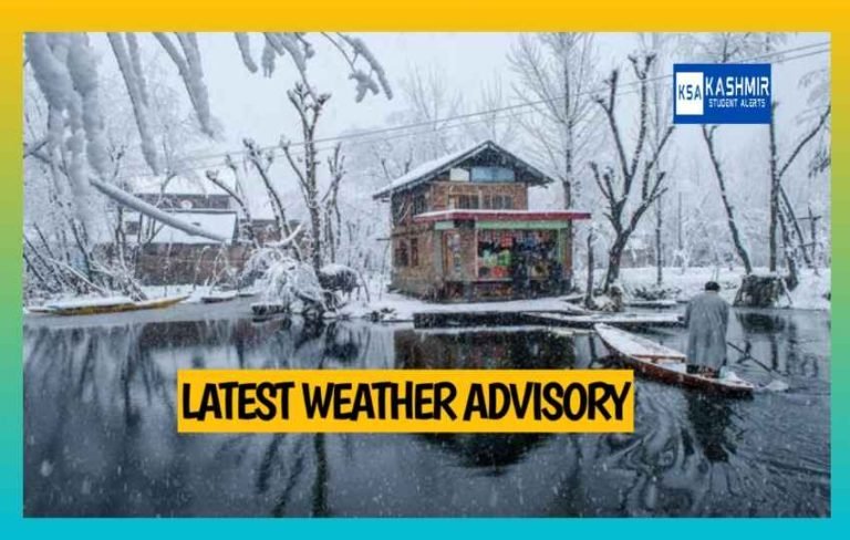 Met Predicts Dry Weather in Jammu and Kashmir – check latest weather advisory here