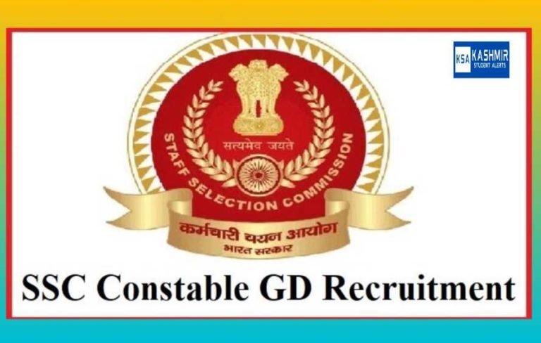 SSC GD Constable Recruitment 2024-25: Apply Now for 39,481 Posts at ssc.gov.in