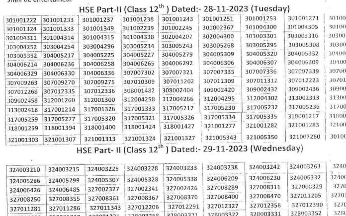 Class 10th 12th JKBOSE Unfair means/ Misconduct Important Notification 