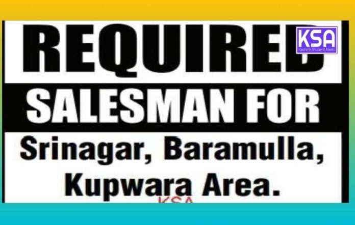 Satya Oil Mills: Salesman Wanted in Srinagar, Baramulla, Kupwara Area