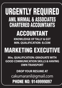 Accountant & Marketing Executive Jobs