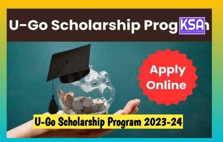 U-Go Scholarship Program 2023-24, check details here