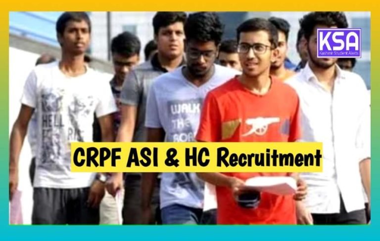 CRPF ASI & HC Recruitment 2022-23 Download Admit Card, direct link here