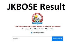 JKBOSE 10th Result 2024