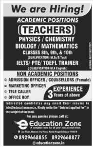 Teachers Job Recruitment 2024 Apply for various vacancies, Know Details