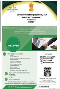 12th Pass Mega Job Fair, 200+ Vacancies, Apply Here