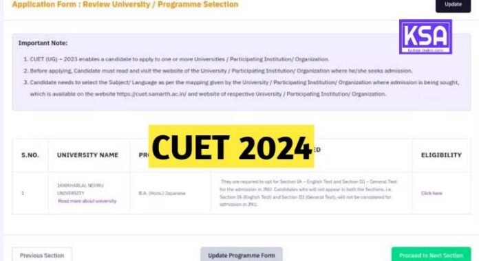CUET UG 2024: Registration Open, Exam Structure, and Eligibility Details for Aspiring Candidates