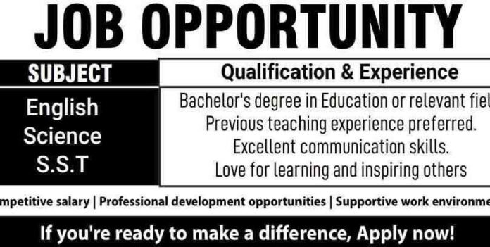 Teacher Jobs at My School in Srinagar