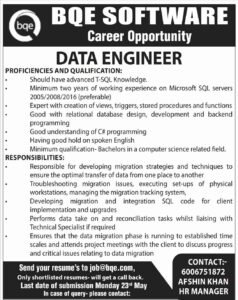 BQE Software Jobs Recruitment 2024, Check Qualification 1 BQE Software Jobs Recruitment 2024, Check Qualification