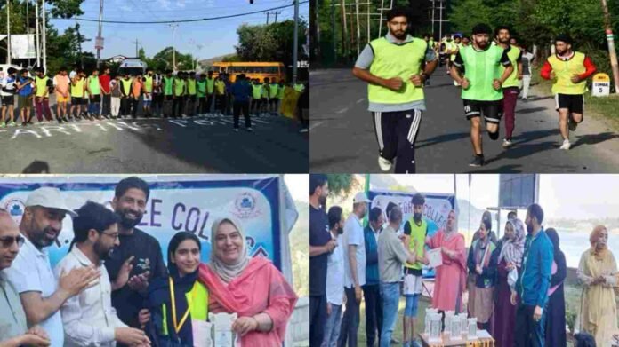 GDC Ganderbal Hosts Annual College Road Race for Men & Women