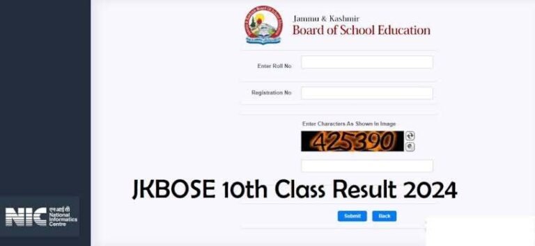 JKBOSE 10th Bi-Annual Result Gazette 2024 Download PDF